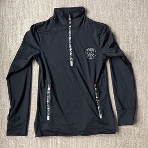 Paris Saint-Germain PSG Womans M Quarter Zip Jacket Long Sleeve Polyester Soccer